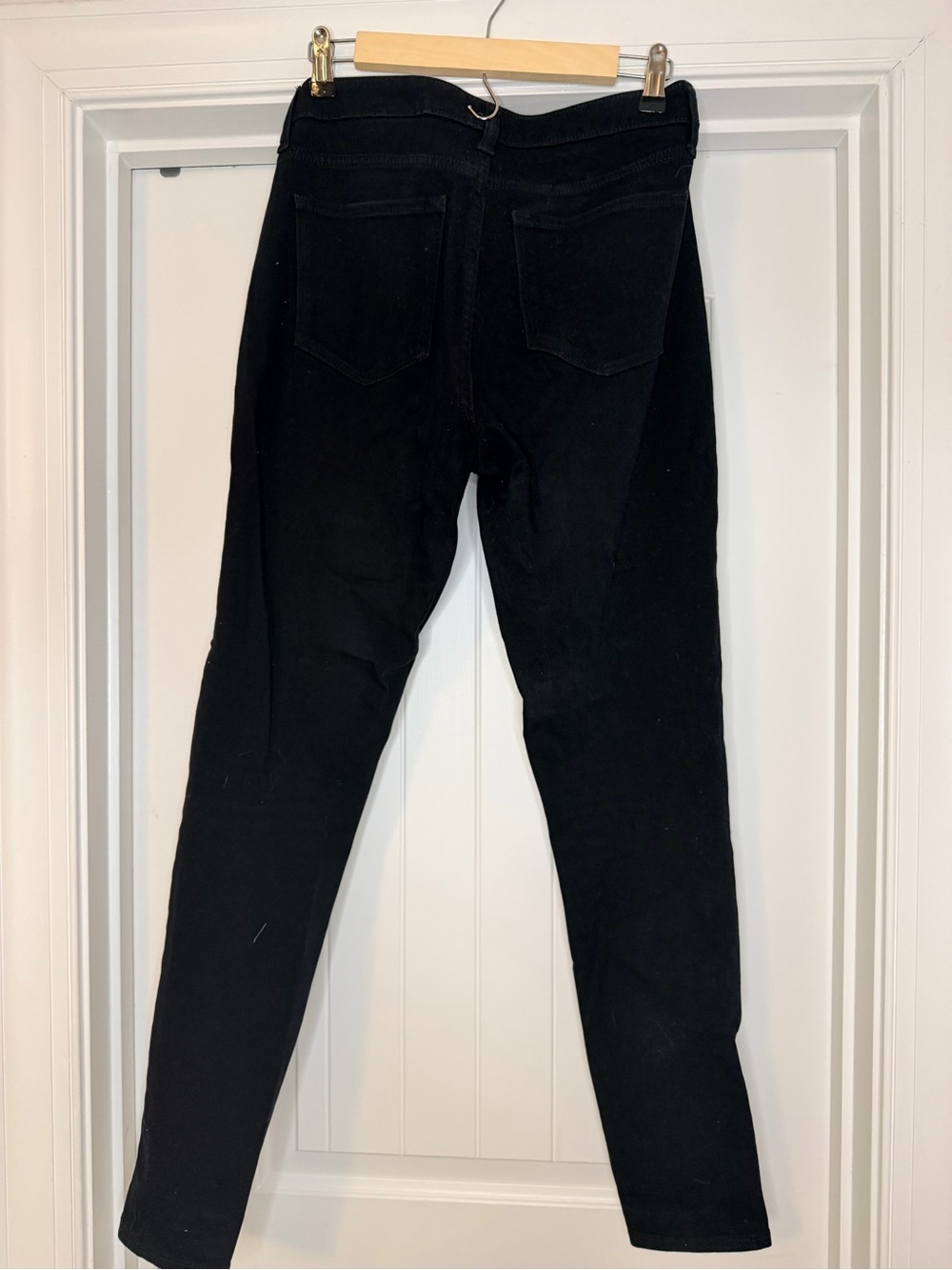 Banana Republic Black Skinny High-Rise Jeans